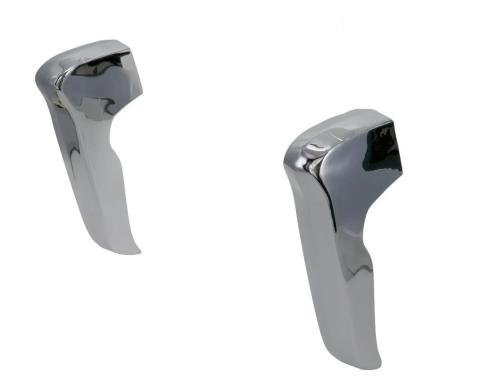 AMD Front Bumper Guards, Chrome, Pair, 67-70 Chevy GMC CK Truck Blazer Jimmy Suburban X110-4067-P