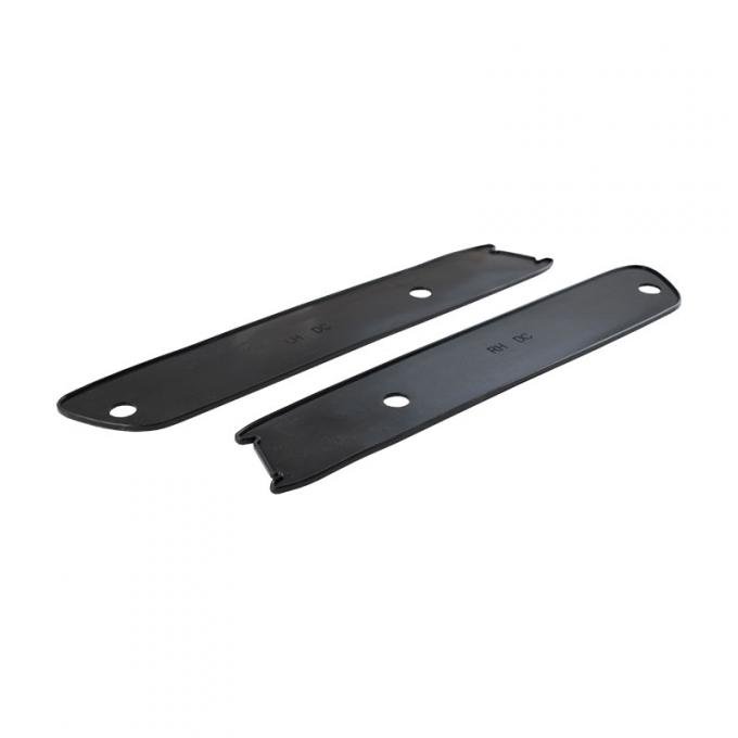 Dennis Carpenter Hood Side Emblem Beaded Pads - Pair - 1968-72 Ford Truck C8TZ-16720-BRP