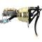 Classic Performance Complete Power Brake Booster Kit W/ a Universal Swing Pedal for 53-56 Ford Truck, 8" Single 5455FBB24-8D