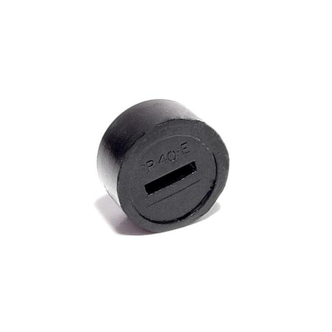 Metro Moulded Parts 1940 Mercury / Ford Door Check Rubber Cushion. 1-1/16" O.d., 1/2" Slot. Each RP 40-E