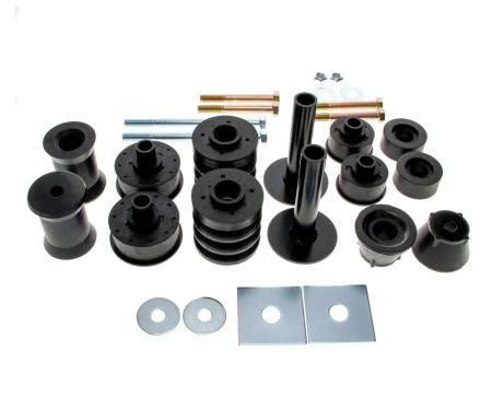 AMD Complete Body Mounting Kit, Cab & Radiator Mounts, 73-80 Chevy GMC 2WD 3/4 Ton Truck, Standard Cab 427-4073-23S